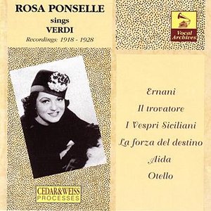 Zdjęcia dla 'Rosa Ponselle: The Verdi Recordings (1918-1928)'