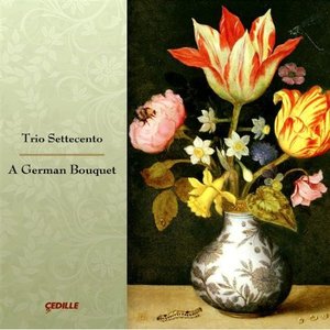 A German Bouquet Trio Settecento