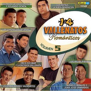 14 Vallenatos Romanticos Volumen 5