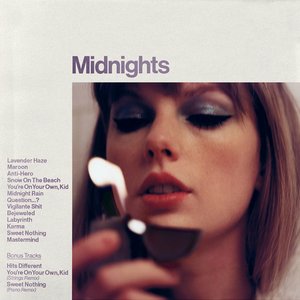 “Midnights (Lavender Edition)”的封面