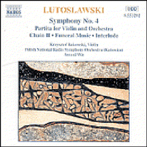 'Lutoslawski: Symphony No. 4 / Violin Partita / Chain II / Funeral Music' için resim