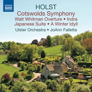 “Holst: Cotswolds Symphony · Walt Whitman Overture · Indra · Japanese Suite · A Winter Idyll”的封面