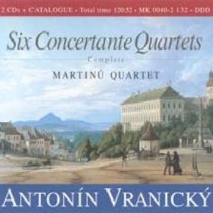 “Six Concertante Quartets”的封面