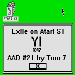 Image for 'Exile on Atari ST'