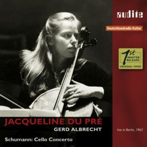 'Jacqueline du Pré plays Schumann Cello Concerto (1963 live recording with the 18-year-old Jacqueline du Pré)' için resim