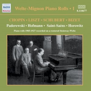 Welte-Mignon Piano Rolls, Vol.  1 (1905-1927)