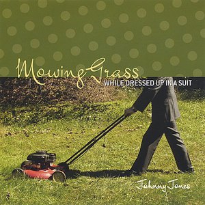 Mowing Grass While Dressed Up In A Suit