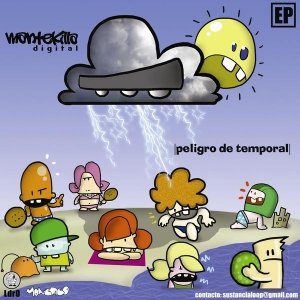 “MANTEKILLA DIGITAL  peligro de temporal  2006”的封面