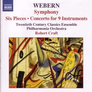 Imagem de 'WEBERN: Symphony, Op. 21 / Six Pieces, Op. 6 / Concerto for Nine Instruments, Op. 24'