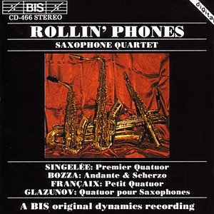 GLAZUNOV / SINGELEE / BOZZA / FRANCAIX: Saxophone Quartets