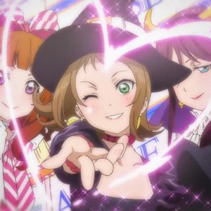 A-RISE(綺羅ツバサ(CV.桜川めぐ)、統堂英玲奈(CV.松永真穂)、 優木あんじゅ(CV.大橋歩夕)) 的头像