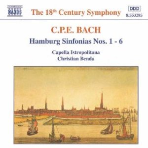 BACH, C.P.E.: Hamburg Sinfonias Nos. 1 - 6, Wq. 182