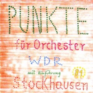 “Punkte - Für Orchester”的封面