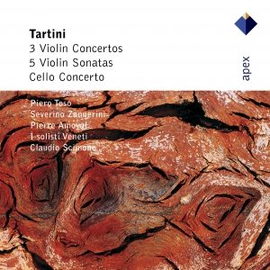 Изображение для 'Tartini : Violin Concertos, Violin Sonatas & Cello Concerto'