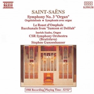 'SAINT-SAENS: Symphony No. 3 / Le Rouet d'Omphale' için resim