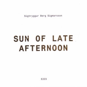 Sun Of Late Afternoon