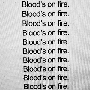 Blood's on fire - Single