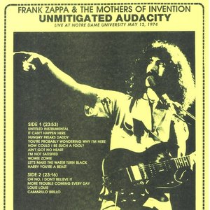 Unmitigated Audacity - Live At Notre Dame University May 12, 1974