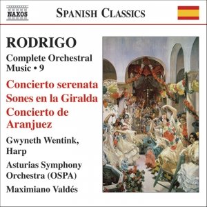 Image for 'RODRIGO: Concierto serenata / Concierto de Aranjuez (Complete Orchestral Works, Vol. 9)'