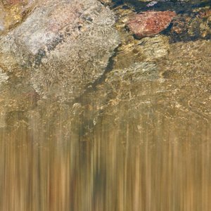 water splashed stone