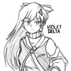 “Violet Delta”的封面