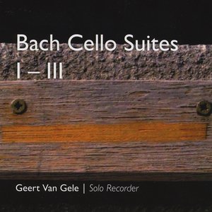 J.S.Bach: Cellosuites I-III: solo recorder