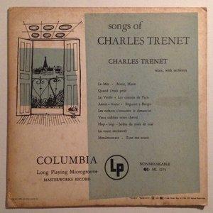 Songs Of Charles Trenet