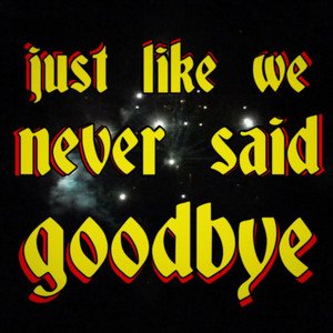 JUST LIKE WE NEVER SAID GOODBYE