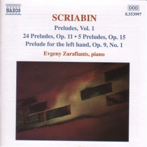 'SCRIABIN: Preludes, Vol 1'の画像