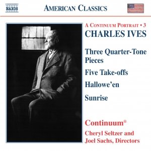 Image pour 'IVES: Three Quarter-Tone Pieces / Five Take-Offs / Hallowe'en / Sunrise'