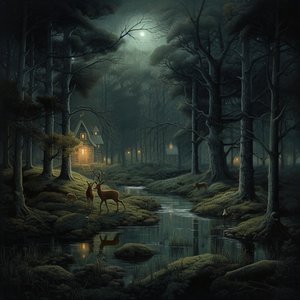 Night in the Forest
