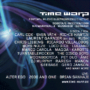 Time warp 2008 için avatar