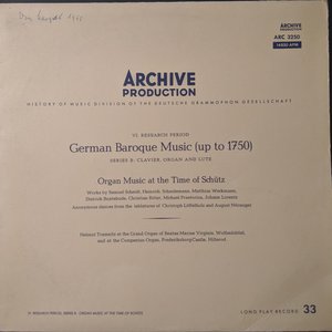 Organ Music at the Time of Schütz
