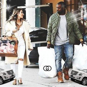 KIM K & KANYE