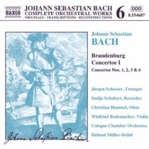 BACH, J.S.: Brandenburg Concertos, Vol. 1