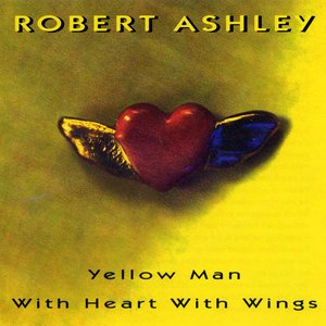 Yellow Man With Heart With Wings