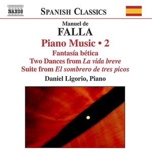 “FALLA: Complete Piano Works, Vol. 2”的封面