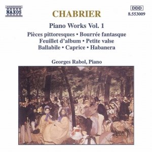 Image for 'CHABRIER: Piano Works, Vol. 1'