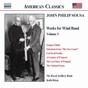 Bild för 'SOUSA: Music for Wind Band, Vol.  3'