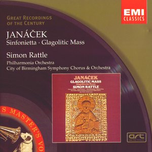 Imagen de 'Sinfonietta / Glagolitic Mass (City of Birmingham Symphony Orchestra & Chorus, Simon Rattle)'