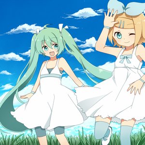 Hatsune Miku, Kagamine Rin 的头像