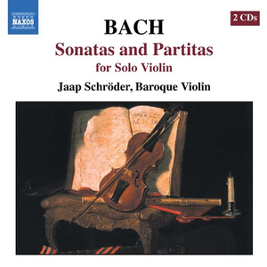 Sonatas and Partitas for Solo Violin cover