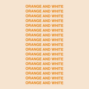 Orange and White