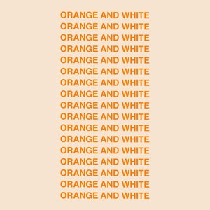 Orange and White