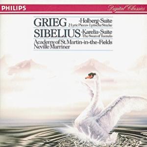 Image for 'Sibelius: Karelia Suite; Swan of Tuonela/Grieg: Holberg Suite'