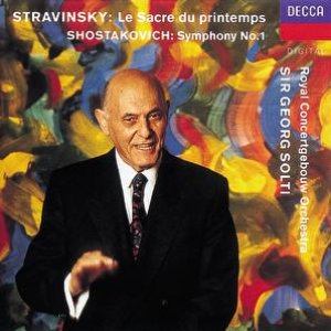 “Shostakovich: Symphony No.1/Stravinsky: Le Sacre du printemps”的封面