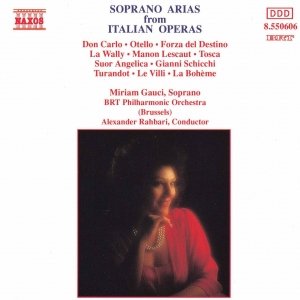 “SOPRANO ARIAS FROM ITALIAN OPERAS (Miriam Gauci)”的封面