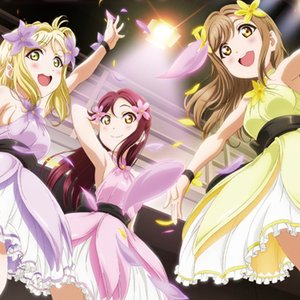 桜内梨子 (逢田梨香子), 国木田花丸 (高槻かなこ), 小原鞠莉 (鈴木愛奈) 的头像