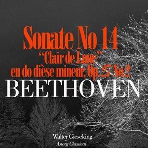 Beethoven : Sonate No. 14 en do dièse mineur, Op. 27 No. 2 'Clair de Lune'