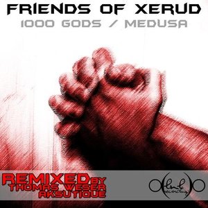 Image for 'Friends of Xerud - 1000 Gods/Medusa Remixes'